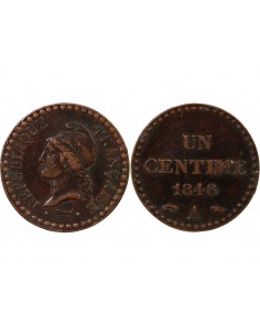 DUPRÉ - 1 CENTIME 1848 A PARIS 2