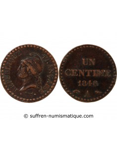 DUPRÉ - 1 CENTIME 1848 A PARIS
