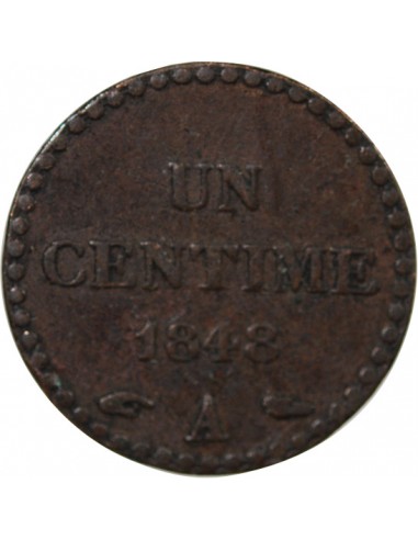 DUPRÉ - 1 CENTIME 1848 A PARIS