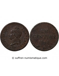 DUPRÉ - 1 CENTIME 1848 A PARIS