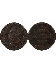 DUPRÉ - 1 CENTIME 1849 A PARIS 2