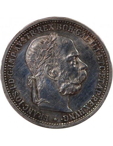 AUTRICHE, FRANÇOIS-JOSEPH Ier - 1 CORONA ARGENT 1893