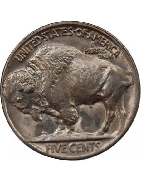 USA - 5 CENTS "Buffalo Nickel" 1925 PHILADELPHIE