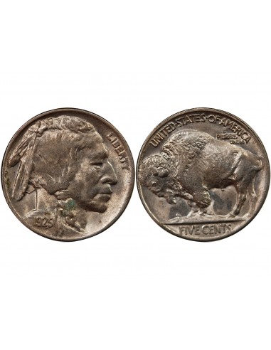 USA - 5 CENTS "Buffalo Nickel" 1925 PHILADELPHIE