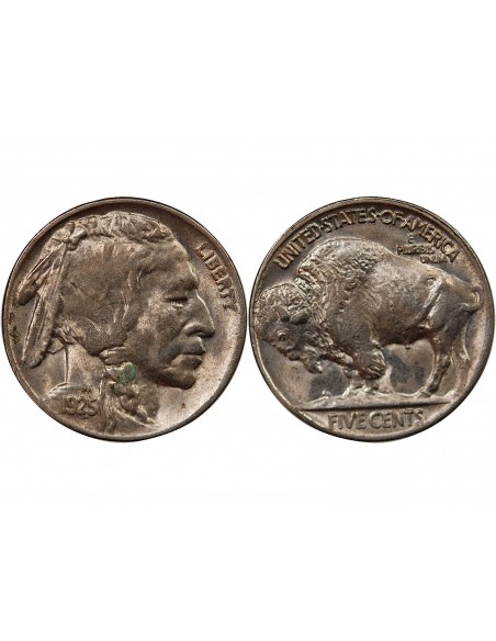 USA - 5 CENTS "Buffalo Nickel" 1925 PHILADELPHIE