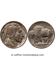 USA - 5 CENTS "Buffalo Nickel" 1925 PHILADELPHIE