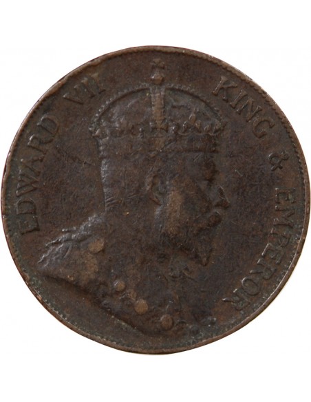 HONG KONG, EDOUARD VII - 1 CENT 1905