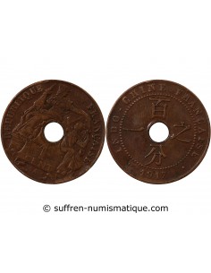 INDOCHINE FRANCAISE - 1 CENTIME 1917 A PARIS