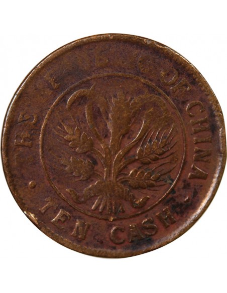 CHINE - 10 CASH 1920