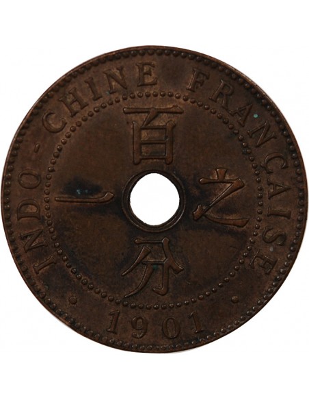 INDOCHINE FRANCAISE - 1 CENTIME 1901 A PARIS