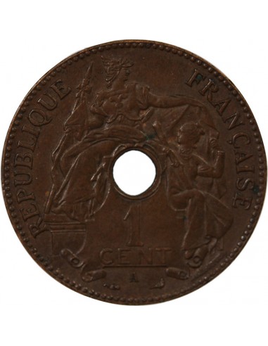 INDOCHINE FRANCAISE - 1 CENTIME 1901 A PARIS