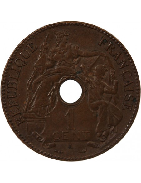 INDOCHINE FRANCAISE - 1 CENTIME 1901 A PARIS