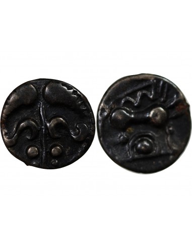 ANDECAVES, REGION D'ANGERS - OBOLE ARGENT "au type de Chaloire"