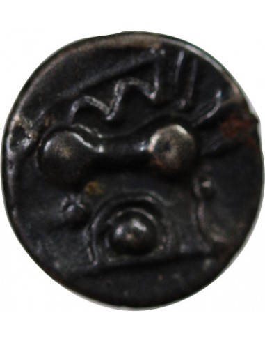 ANDECAVES, REGION D'ANGERS - OBOLE ARGENT "au type de Chaloire"