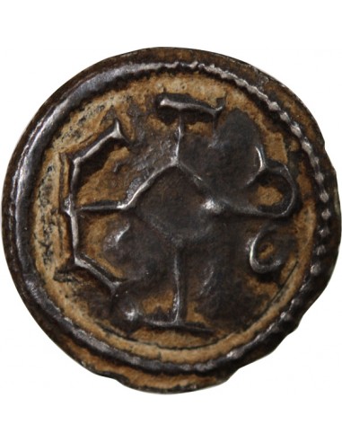 CAROLINGIEN - FRACTION DE DENIER ARGENT IXème siècle