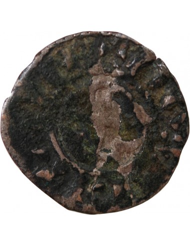 DUCHÉ DE BRETAGNE, GUY DE THOUARS - DENIER 1199 / 1201 NANTES