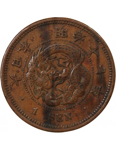 JAPON, MEIJI - 1 SEN AN 17 (1884)