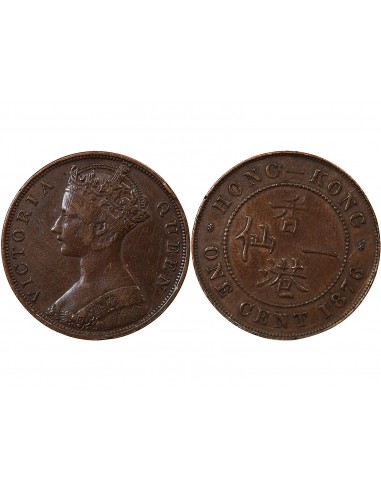 HONG KONG, VICTORIA - 1 CENT 1876