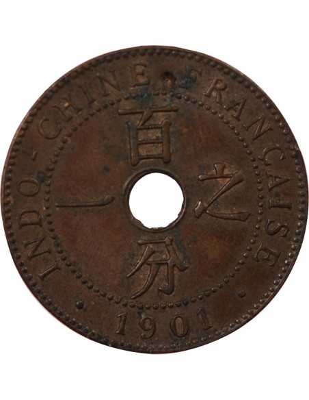 INDOCHINE FRANCAISE - 1 CENTIME 1901 A PARIS