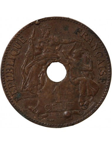 INDOCHINE FRANCAISE - 1 CENTIME 1901 A PARIS