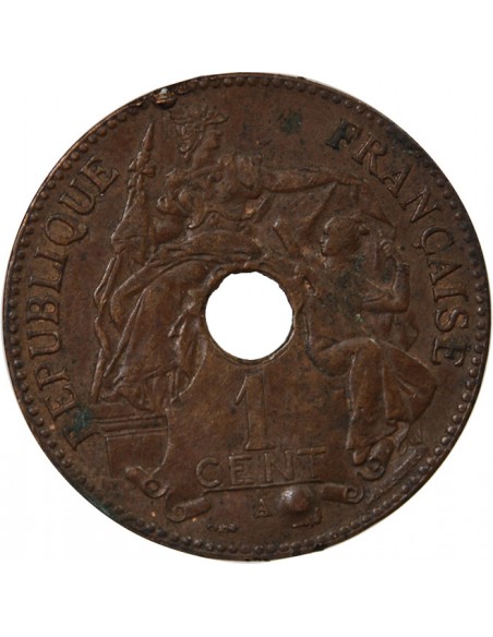 INDOCHINE FRANCAISE - 1 CENTIME 1901 A PARIS