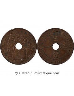 INDOCHINE FRANCAISE - 1 CENTIME 1901 A PARIS