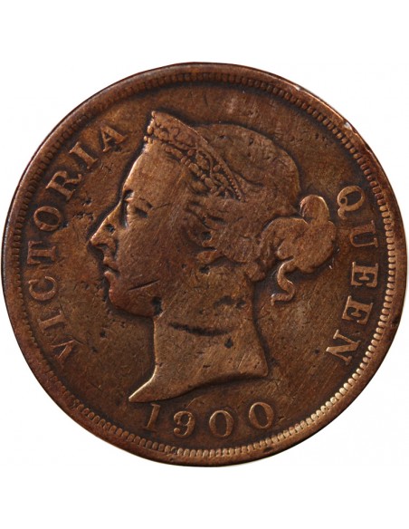 CHYPRE, VICTORIA - 1 PIASTRE 1900