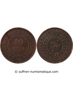 BRESIL - 40 REIS 1911