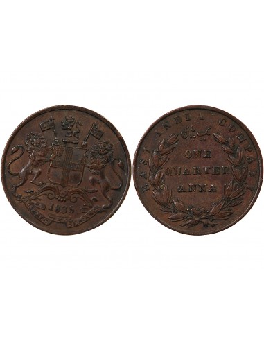 INDES BRITANNIQUES - 1/4 ANNA 1835
