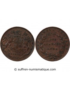 INDES BRITANNIQUES - 1/4 ANNA 1835