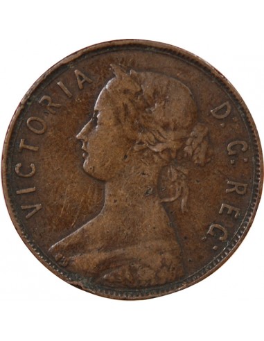 CANADA, TERRE NEUVE, VICTORIA - 1 CENT 1872 H HEATON