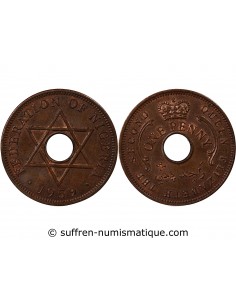 NIGERIA, ELISABETH II - PENNY 1959