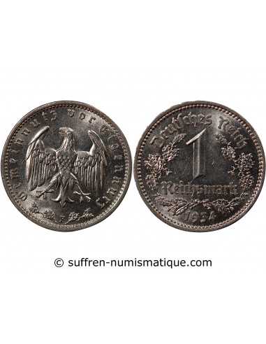 ALLEMAGNE - 1 MARK 1934 A BERLIN