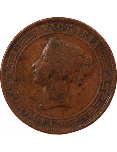 CEYLAN, VICTORIA - 5 CENTS 1890