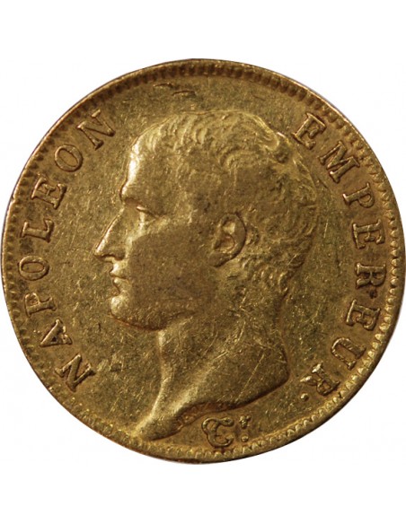 NAPOLEON Ier﻿ - 20 FRANCS OR 1806 A PARIS﻿ "Calendrier grégorien"