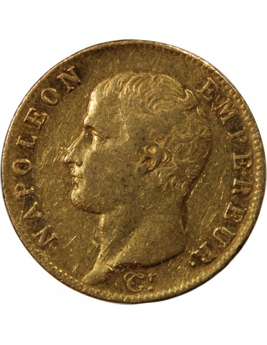 NAPOLEON Ier﻿ - 20 FRANCS OR 1806 A PARIS﻿ "Calendrier grégorien"