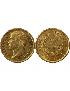 NAPOLEON Ier - 20 FRANCS OR 1807 A PARIS "Type Transitoire" 2