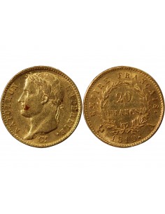 NAPOLÉON Ier - 20 FRANCS OR 1810 A PARIS 2