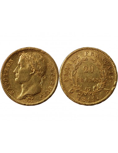 NAPOLEON Ier - 20 FRANCS OR 1811 A PARIS