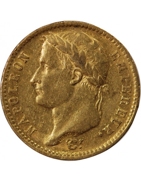 NAPOLÉON Ier - 20 FRANCS OR 1812 A PARIS