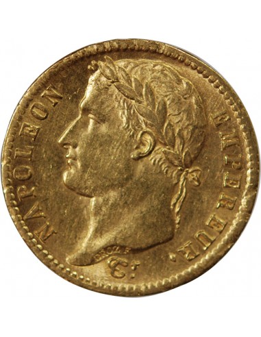 NAPOLEON Ier - 20 FRANCS OR 1813 W LILLE