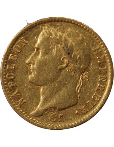 NAPOLEON Ier - 20 FRANCS OR 1814 A PARIS