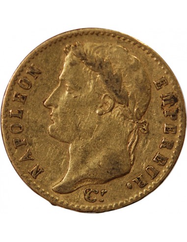 NAPOLEON Ier, CENT JOURS - 20 FRANCS OR 1815 A PARIS