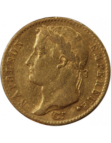 NAPOLEON Ier, CENT JOURS - 20 FRANCS OR 1815 A PARIS