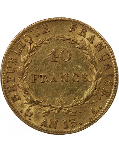 NAPOLEON Ier - 40 FRANCS OR AN 13 A PARIS﻿﻿