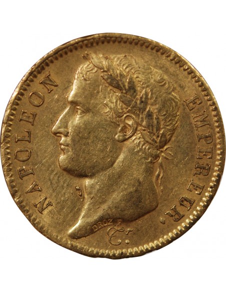 NAPOLEON Ier﻿ - 40 FRANCS OR 1811 A PARIS
