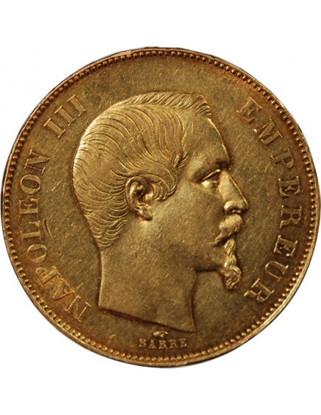 NAPOLEON III ﻿ - 50 FRANCS OR 1855 A PARIS﻿