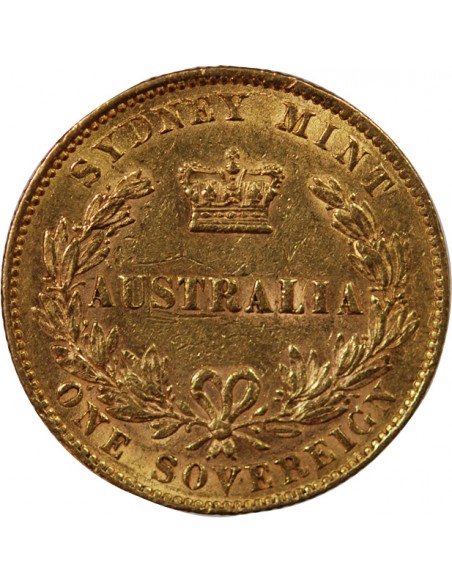 AUSTRALIE, VICTORIA - SOUVERAIN OR 1870 SYDNEY
