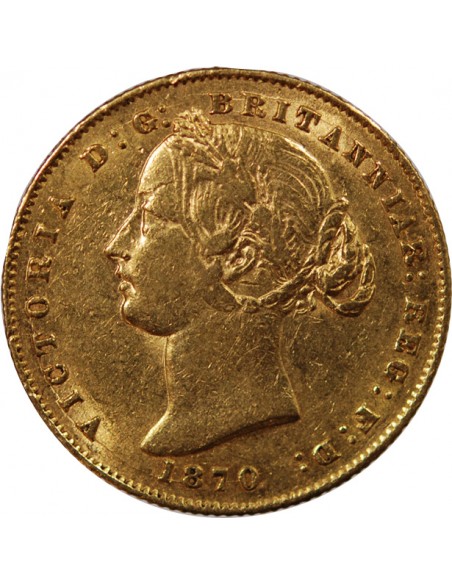AUSTRALIE, VICTORIA - SOUVERAIN OR 1870 SYDNEY