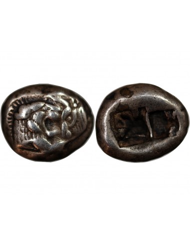 ROYAUME DE LYDIE, CRESUS - HEMISTATERE SARDES, VIème SIECLE AV JC